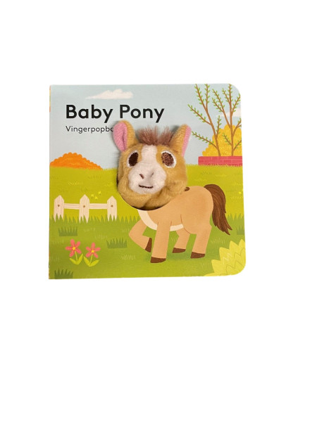 Vingerpopboekje Boerderij Baby Pony