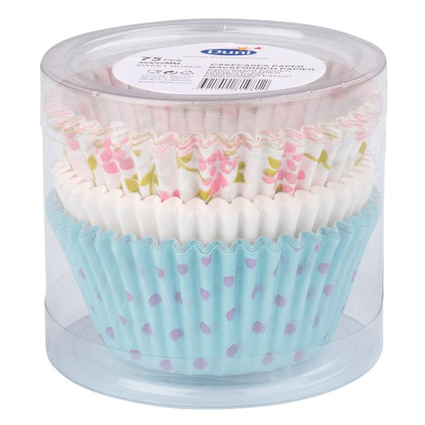 Duni Bakvormpjes Sweet Roses Ø5,5cm
