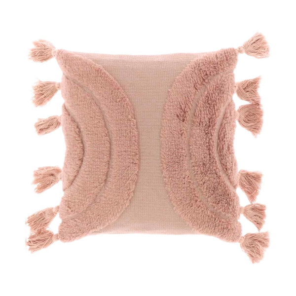 Unique Living kussen Brody roze 45x45cm