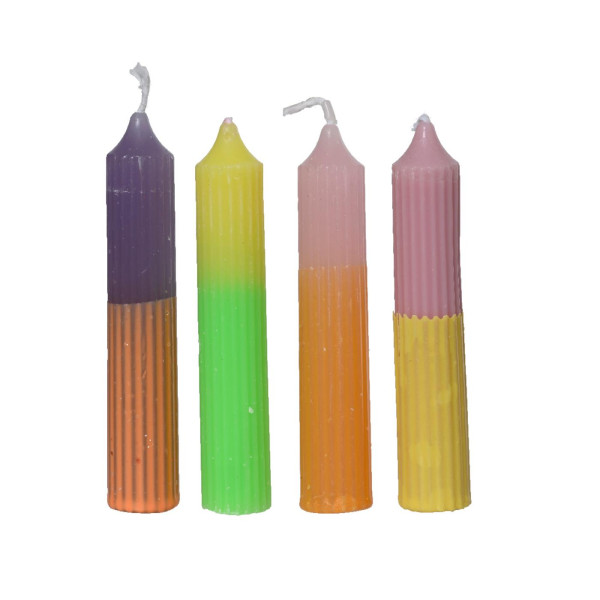 Dinerkaars paraffine 4 -delig 11cm