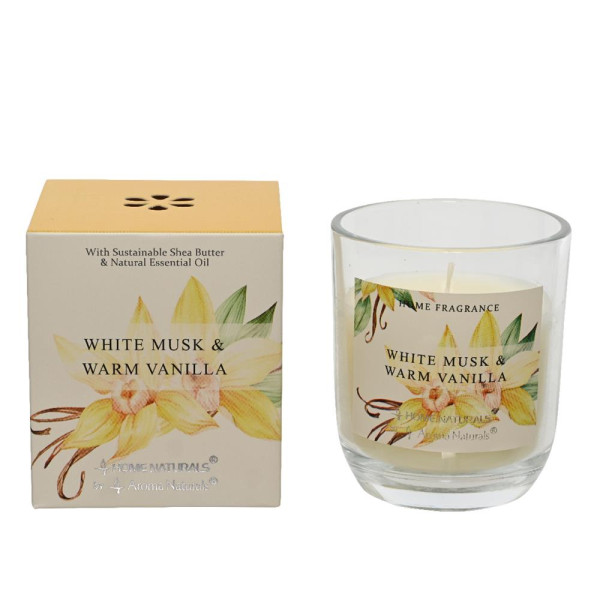 Geurkaars Musk/Vanille h9cm