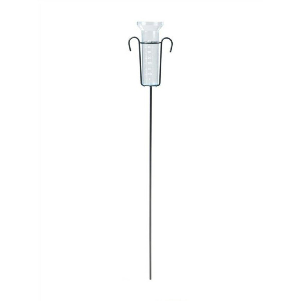 Regenmeter op metalen steel 80cm