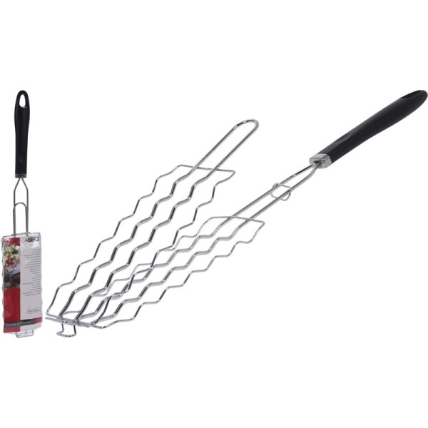 Worsten grill chrome zwart babecue
