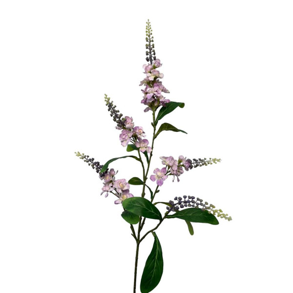Kunsttak lupin spray 95cm licht paars